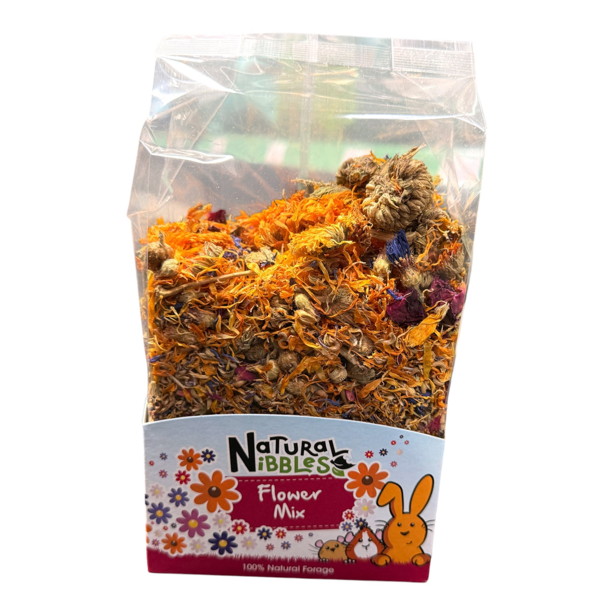 Natural Nibbles Rabbit & Rodent Flower Mix 120g