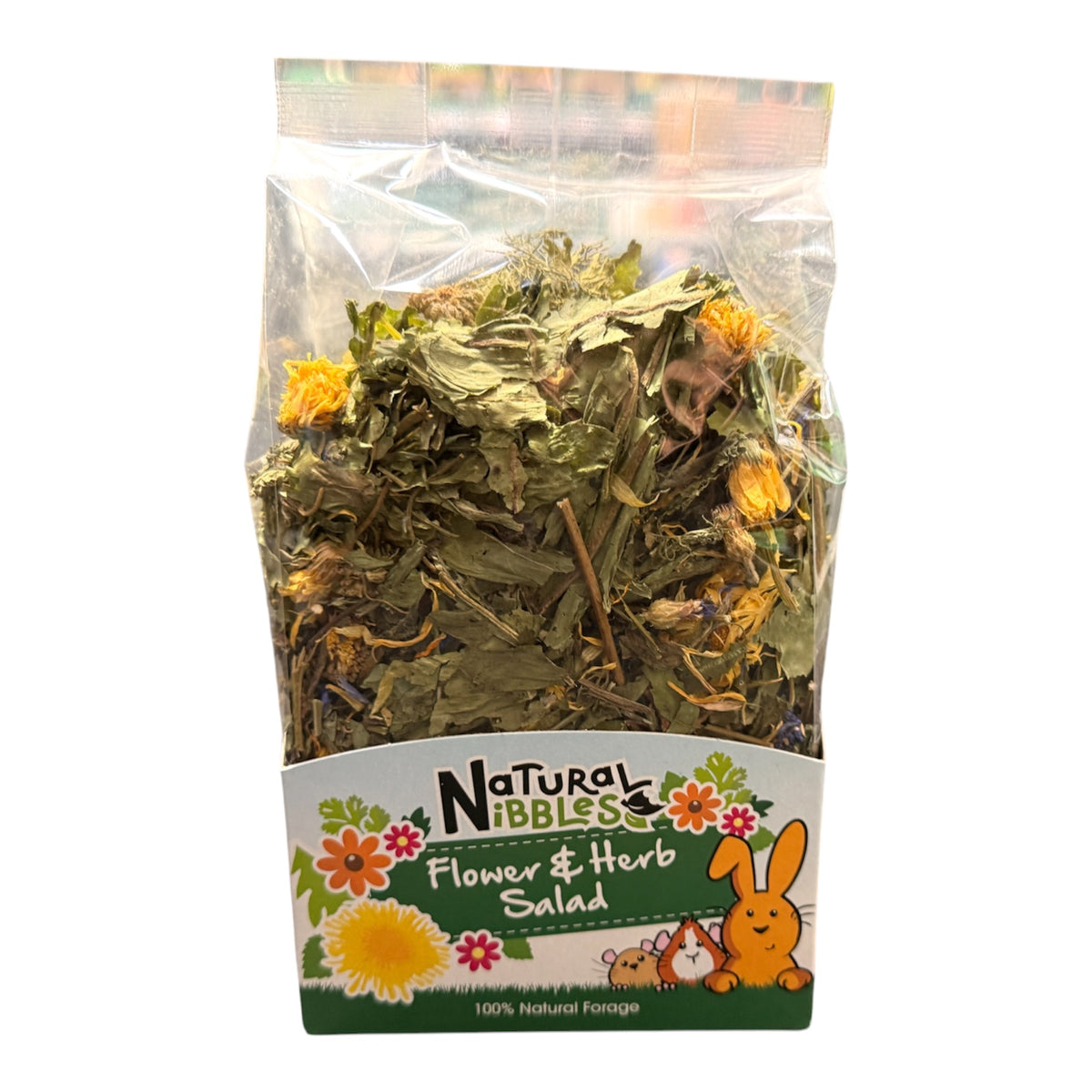 Natural Nibbles Flower & Herb Salad for Rabbit & Rodents 100g