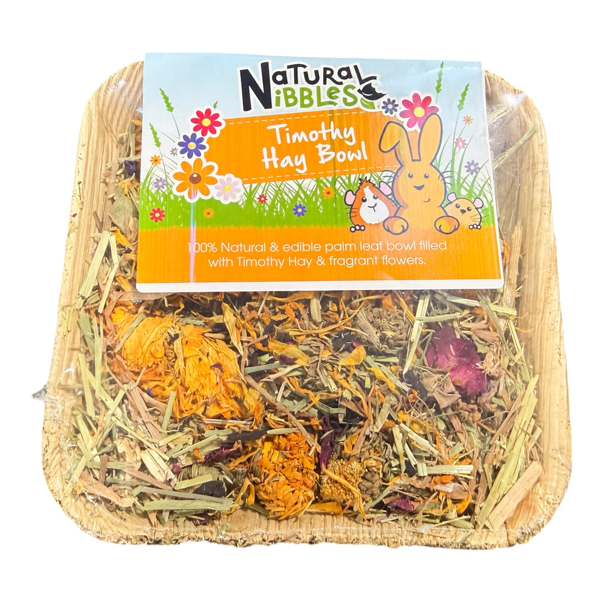 Natural Nibbles Timothy Hay Bowl 60g