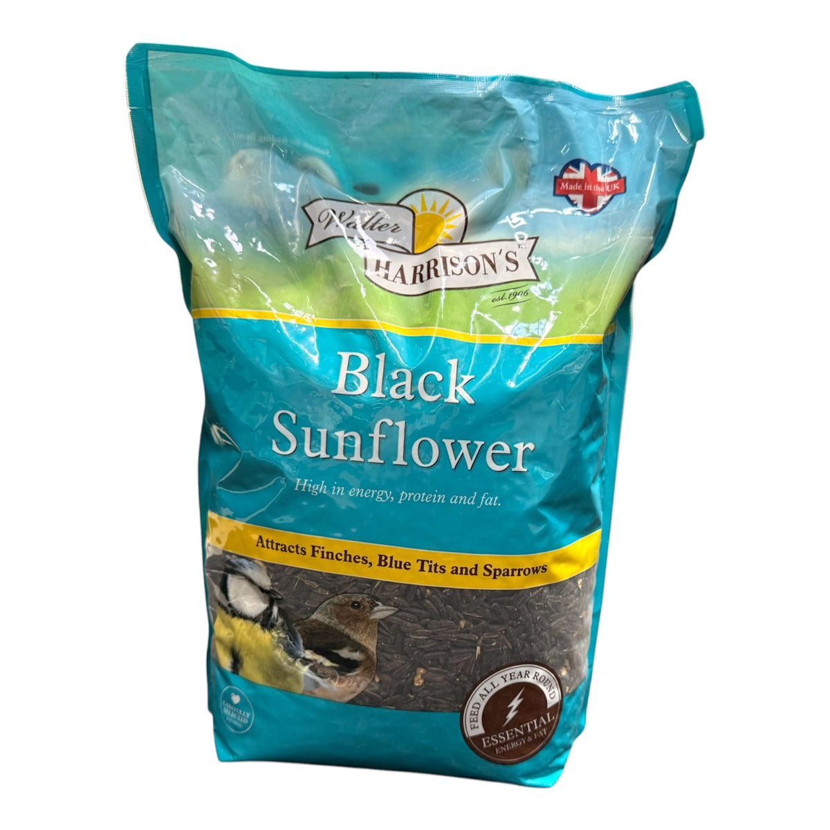 Harrison’s Black Sunflower Seeds Wild Bird Seed 1.6kg