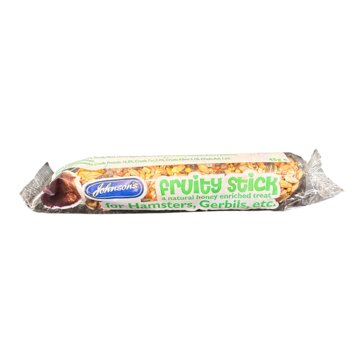 Johnson’s Fruity Stick for Hamsters & Gerbils – 45g