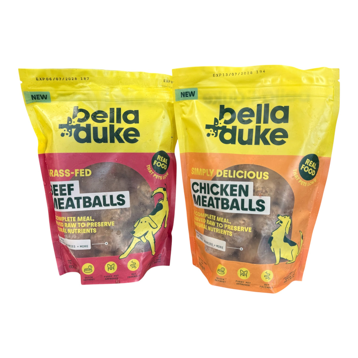 Bella + Duke Raw Meatballs 600g