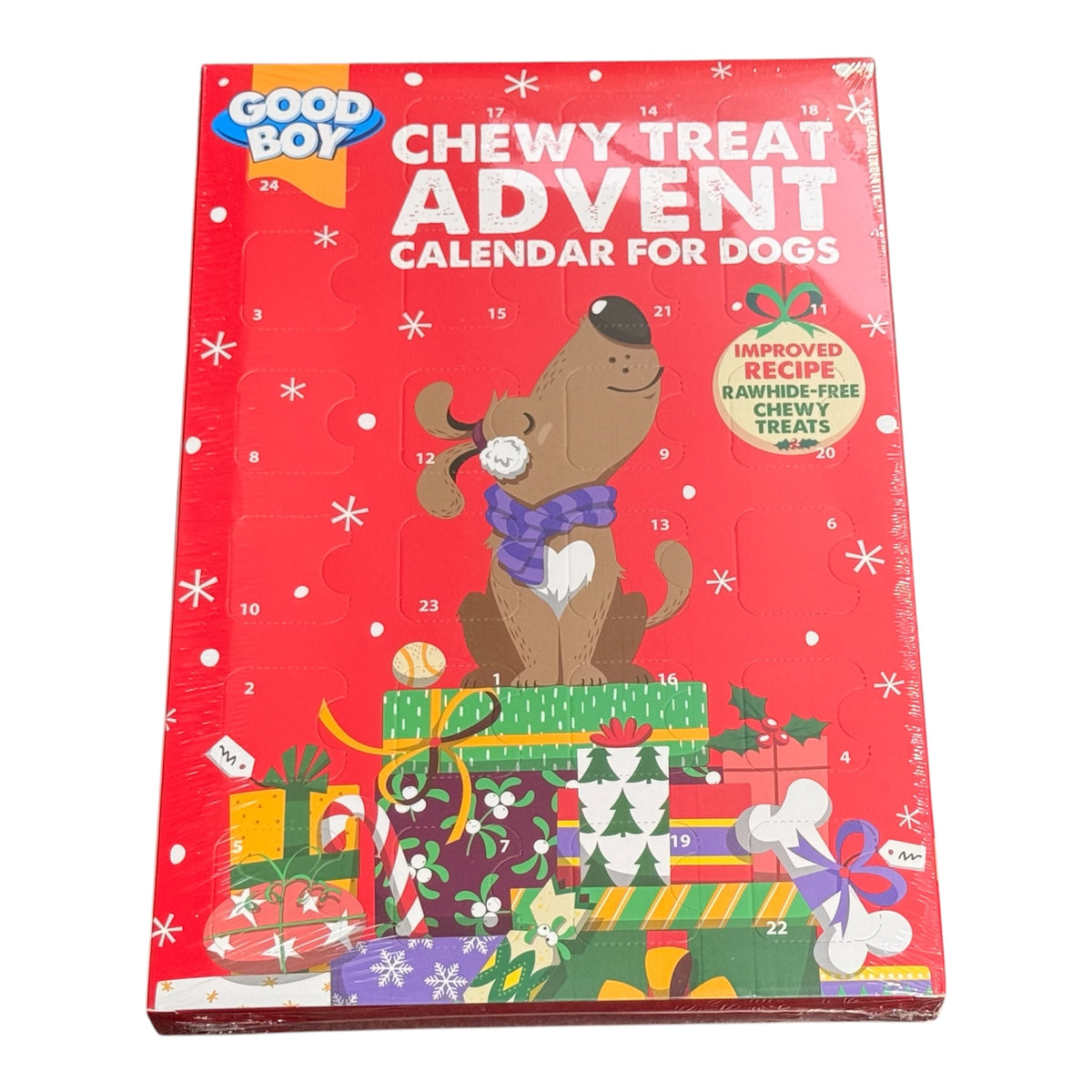 Good Boy Chewy Treat Advent Calendar for Dogs