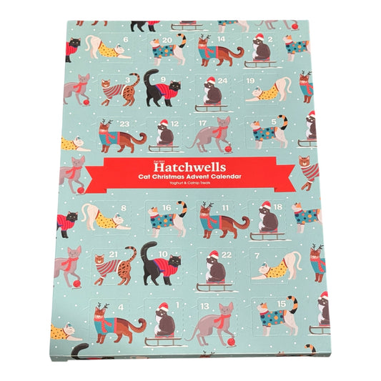 Hatchwells Cat Christmas Advent Calendar – Yoghurt & Catnip Treats