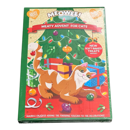 Meowee! Meaty Advent Calendar for Cats – Chicken & Tuna Treats