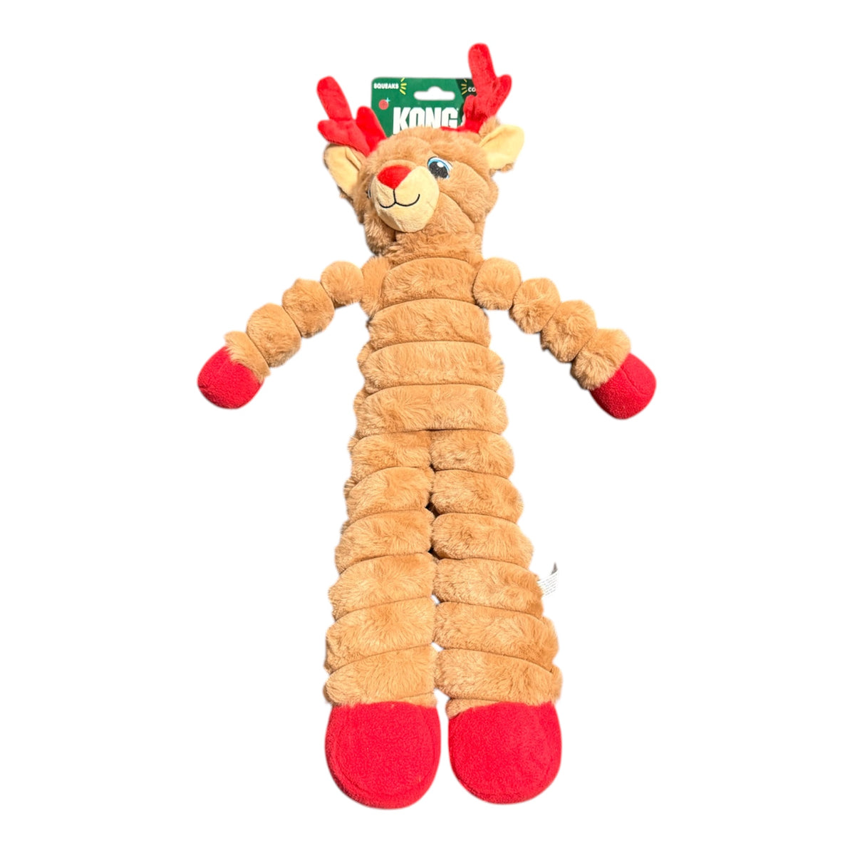 KONG Shakers Reindeer Dog Toy – Large