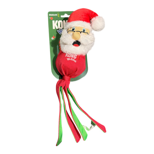 KONG Wubba Santa Christmas Dog Toy