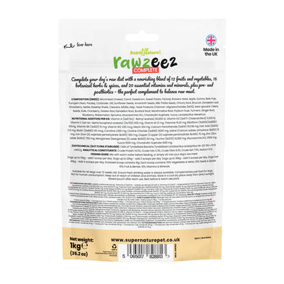 Super Natural - Rawzeez Complete for Dogs 1kg
