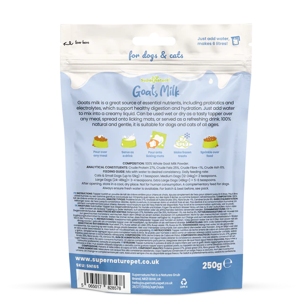 Super Natural - Goats Milk Powder 250g