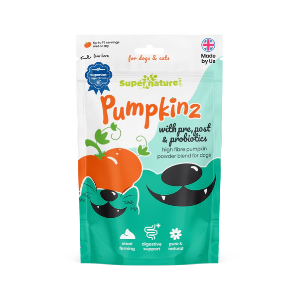 Super Natural - Pumpkinz Dried Pumpkin Powder with Pre, Post & Probiotics Dog & Cat 100g