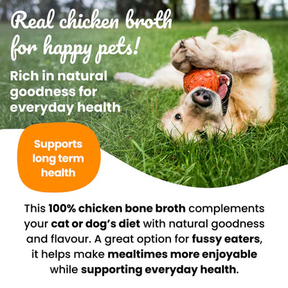 Super Natural - Slurpeez Bone Broth Powder 100% Chicken Dogs & Cats 250g