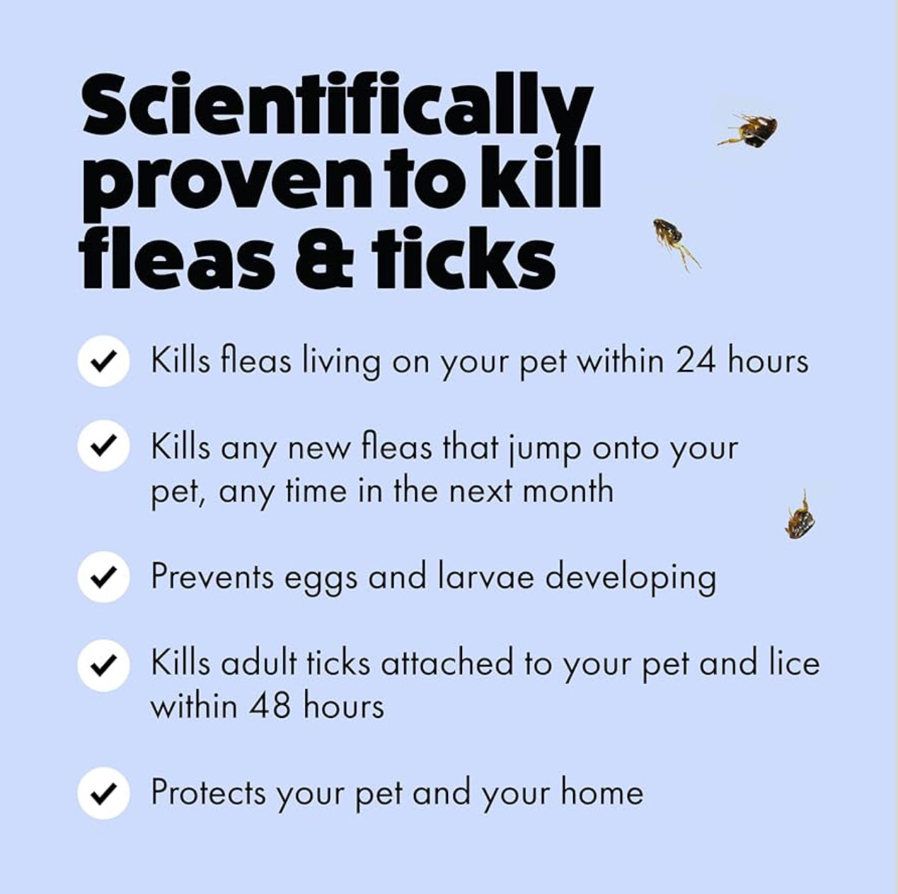 Itch - flea and tick spot on  x 3  image 3