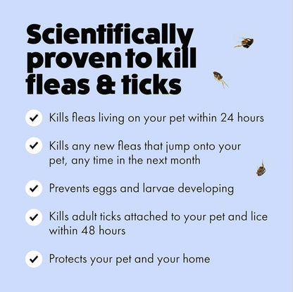 Itch - flea and tick spot on  x 3  image 3