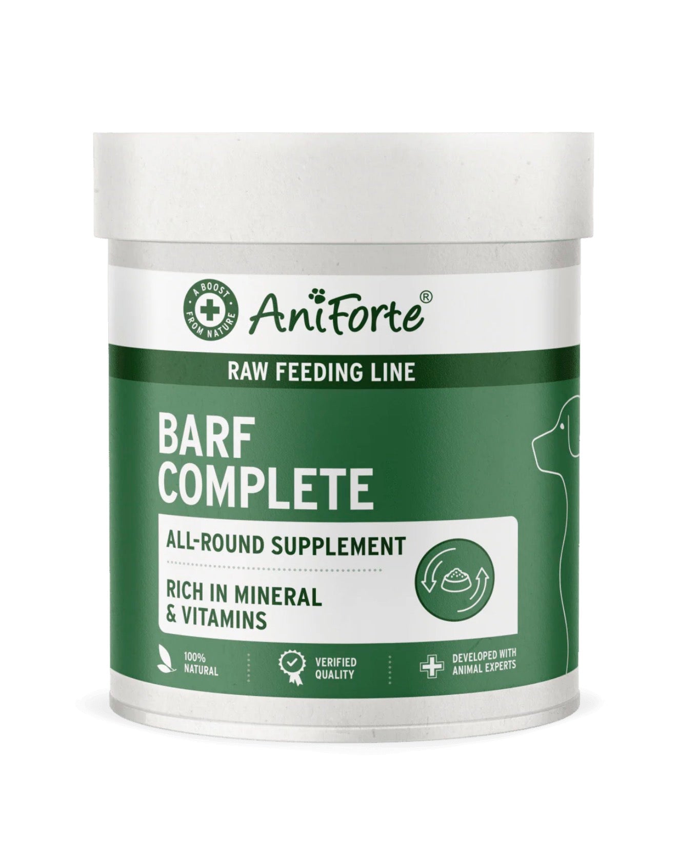 AniForte® Canine Complete (Formerly BARF Complete) - 500g – available from Woofingtons