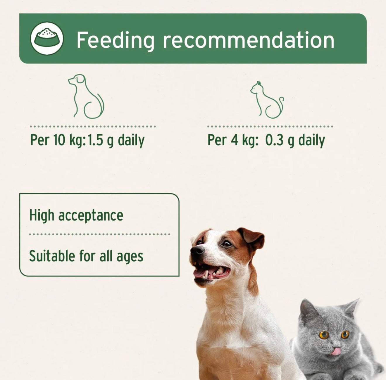 AniForte® Eggshell Powder for Dogs and Cats - 250g – product image 2 from Woofingtons
