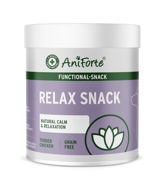 AniForte® Relax Snack for Dogs 300g – available from Woofingtons