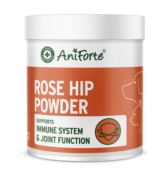 AniForte® Rose Hip Powder for Dogs and Cats 250g – available from Woofingtons