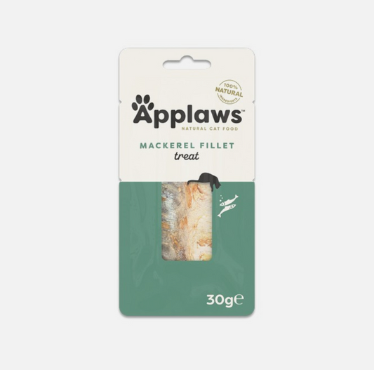 Applaws Cat Mackerel Loin 30g – available from Woofingtons
