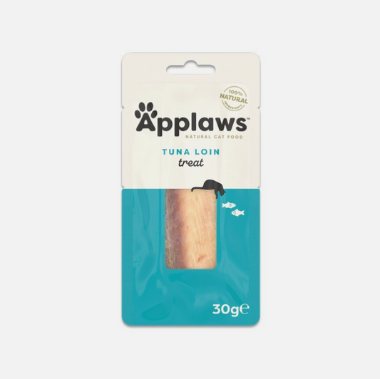 Applaws Cat Tuna Loin Plain 30g – available from Woofingtons