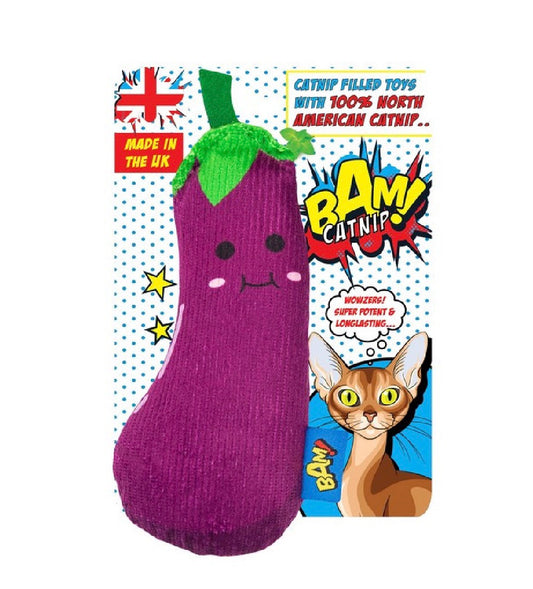 BAM Catnip Veg Themed Toy – available from Woofingtons