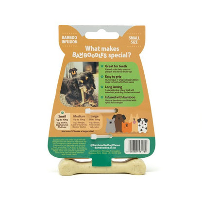 Bamboodles T-Bone Chew Toy for Dogs – product image 2 from Woofingtons