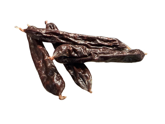 Burns - Black Pudding Banger – available from Woofingtons