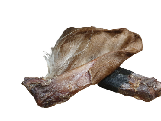 Cow Ear with Hair – available from Woofingtons