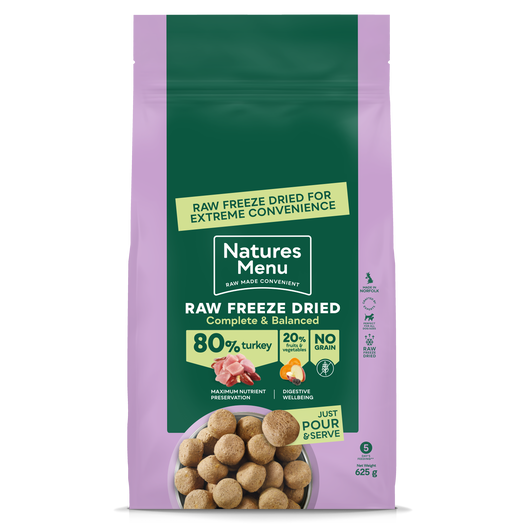 Natures Menu - Raw Freeze Dried Dog Food 625g image 0