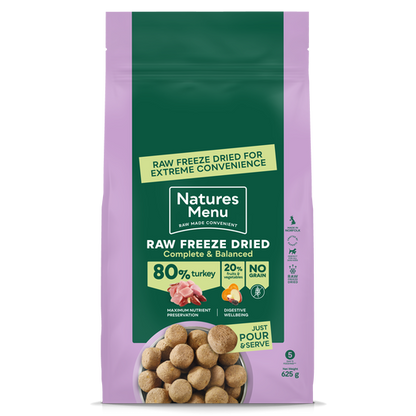 Natures Menu - Raw Freeze Dried Dog Food 625g image 0