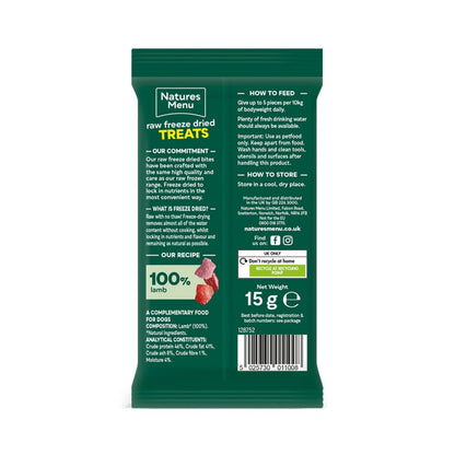 Natures Menu - Raw Freeze Dried Treats - 15g image 6