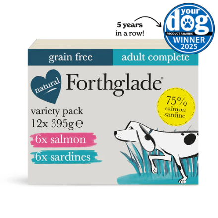 Forthglade Salmon & Sardines Wet Dog Food Variety Pack image 0