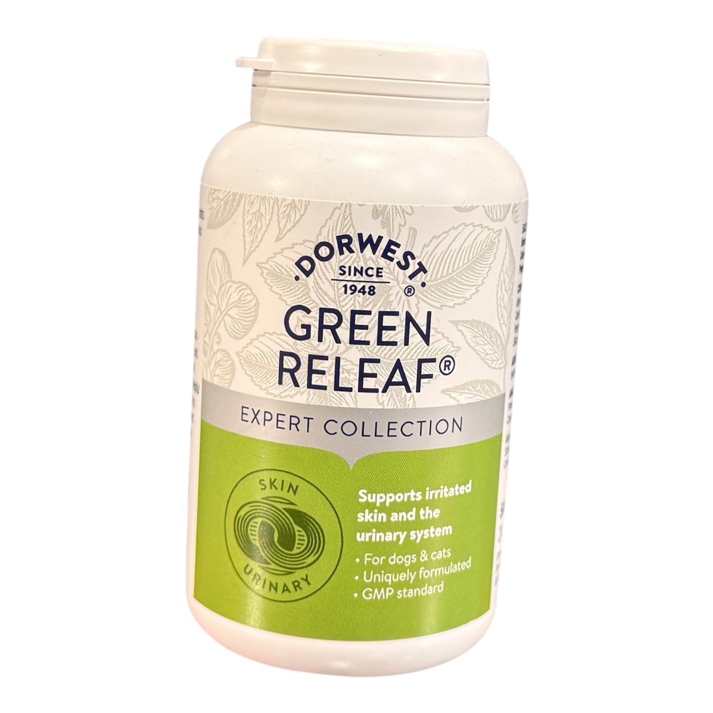 Dorwest - Green Releaf for Dogs & Cats – available from Woofingtons