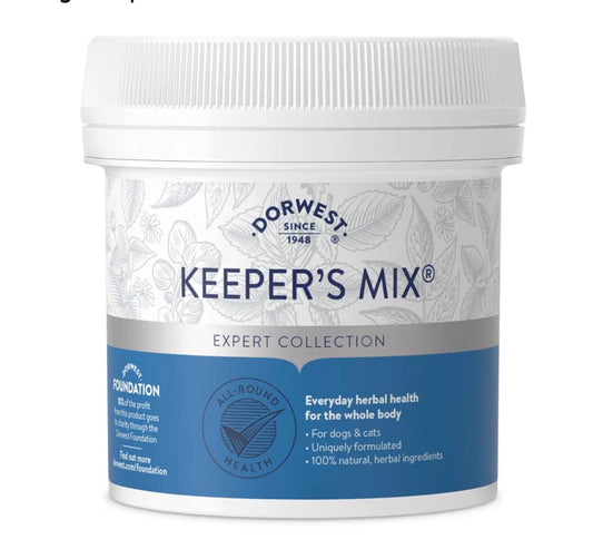 Dorwest Keeper’s Mix® for Dogs and Cats - 250g – available from Woofingtons