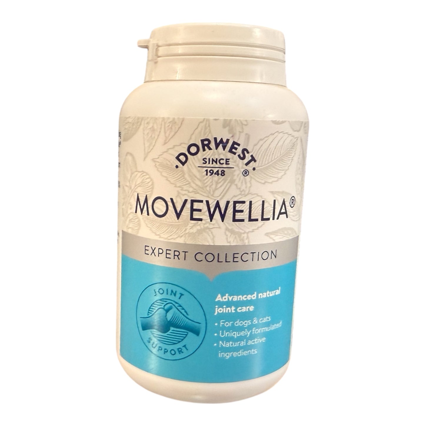 Dorwest - MoveWellia Joint Support Tablets for Dogs & Cats - 200 Tablets – available from Woofingtons