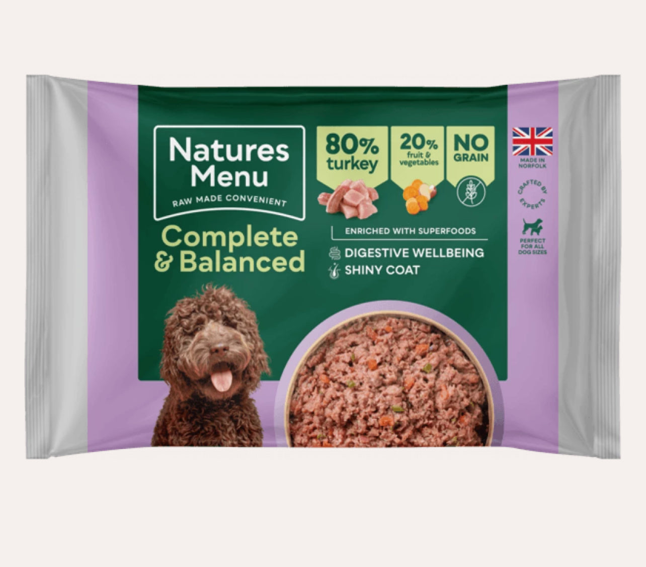 Natures Menu Raw Frozen Country Hunter Blocks 500g (local delivery only) image 3