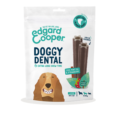 Edgard & Cooper - Mint Oil & Strawberry - Dental Sticks image 1