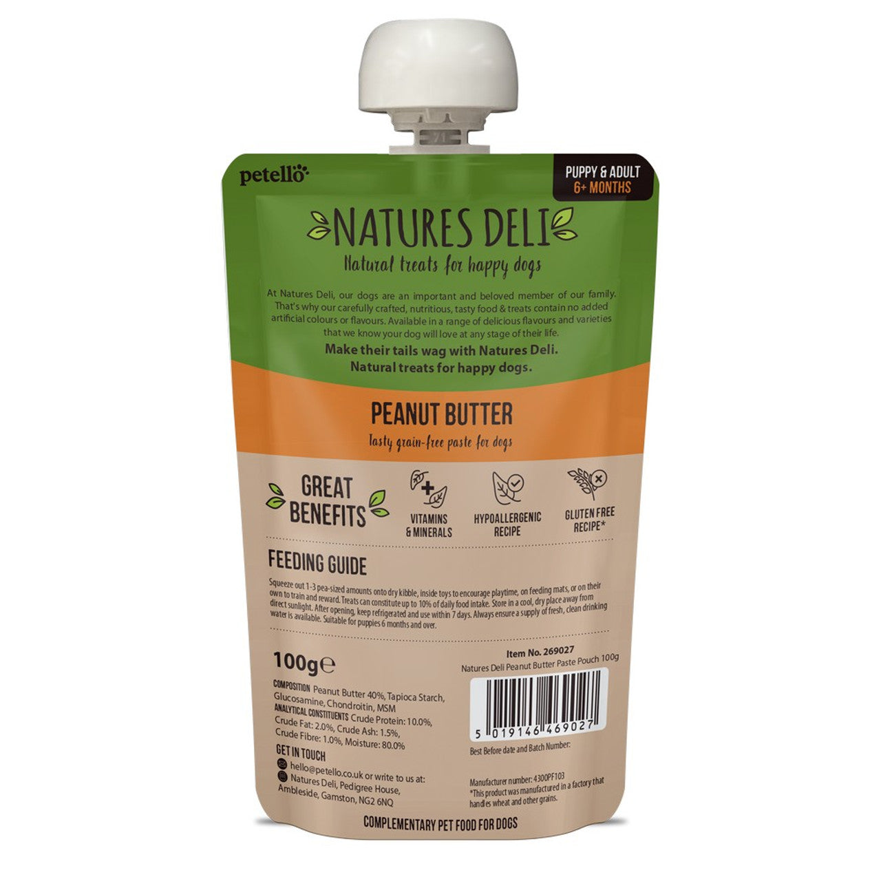 Natures Deli Paste - 100g image 3