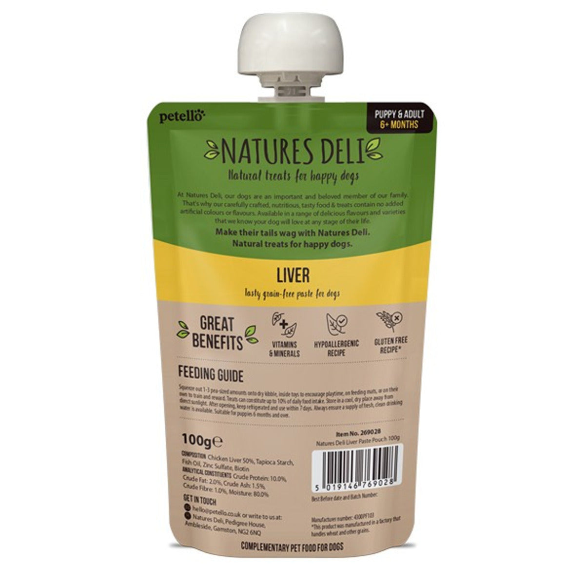 Natures Deli Paste - 100g image 1
