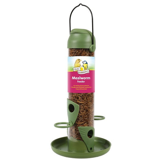 Harrisons Flip Top Mealworm Feeder 30cm – Wild Bird Feeder – available from Woofingtons
