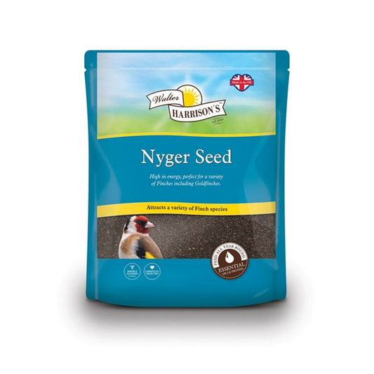 Harrisons Nyjer Seed 2kg – Nyger Seed for Wild Birds & Finches – available from Woofingtons