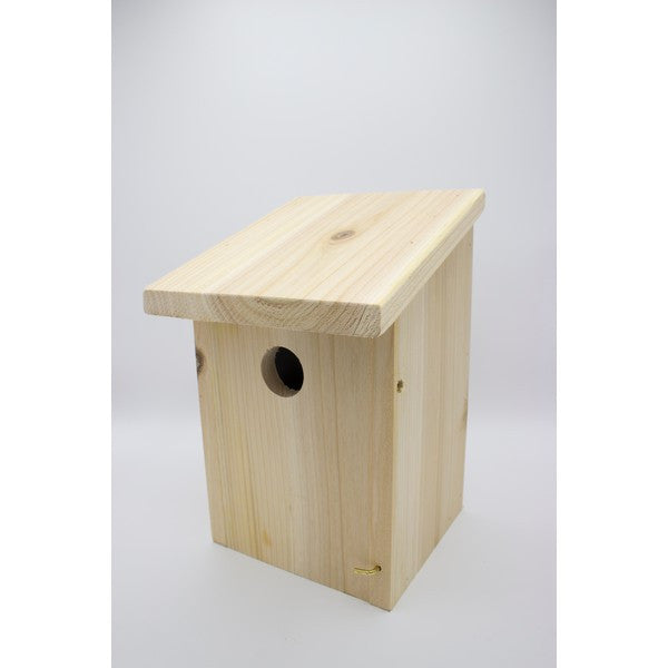 Harrisons Wooden Nest Box 32mm – Front Opening Garden Bird Nesting Box – product image 2 from Woofingtons