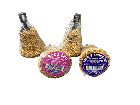 Johnson’s Seed Bell 34g – available from Woofingtons