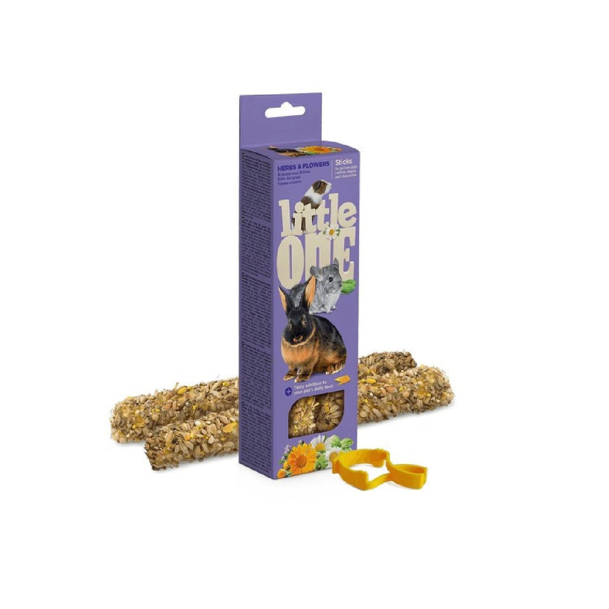 Little One Sticks For Guinea Pigs Rabbits And Chinchillas With Herbs And Flowers
2x55G – available from Woofingtons