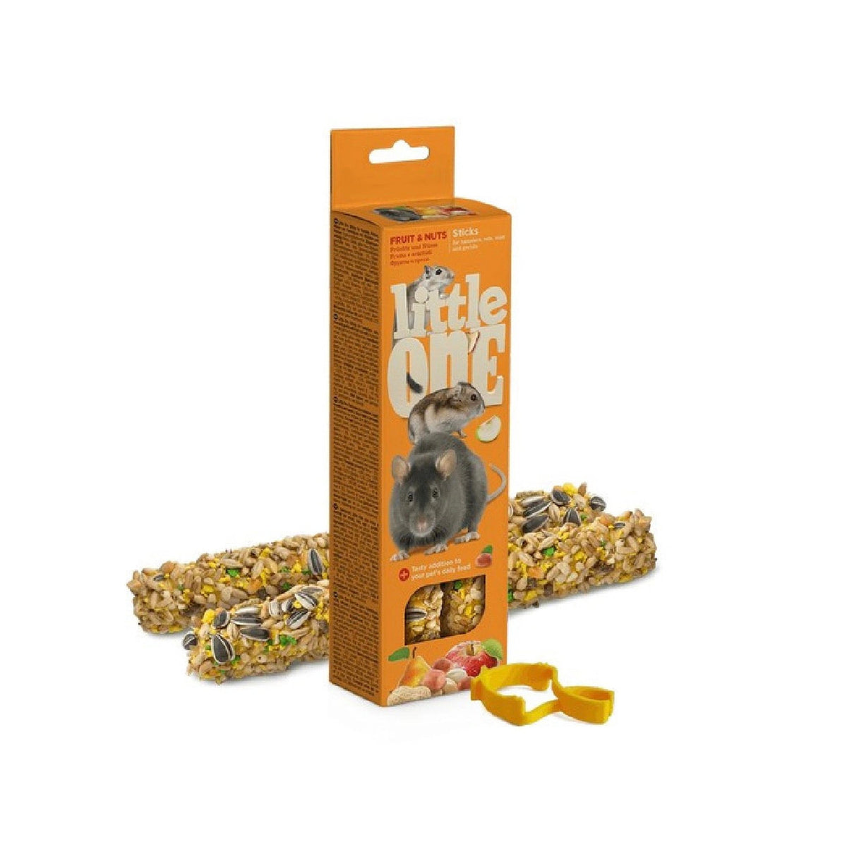 Little One Sticks For Hamsters, Rats, Mice And Gerbils With Fruit And Nuts
2×60G – available from Woofingtons