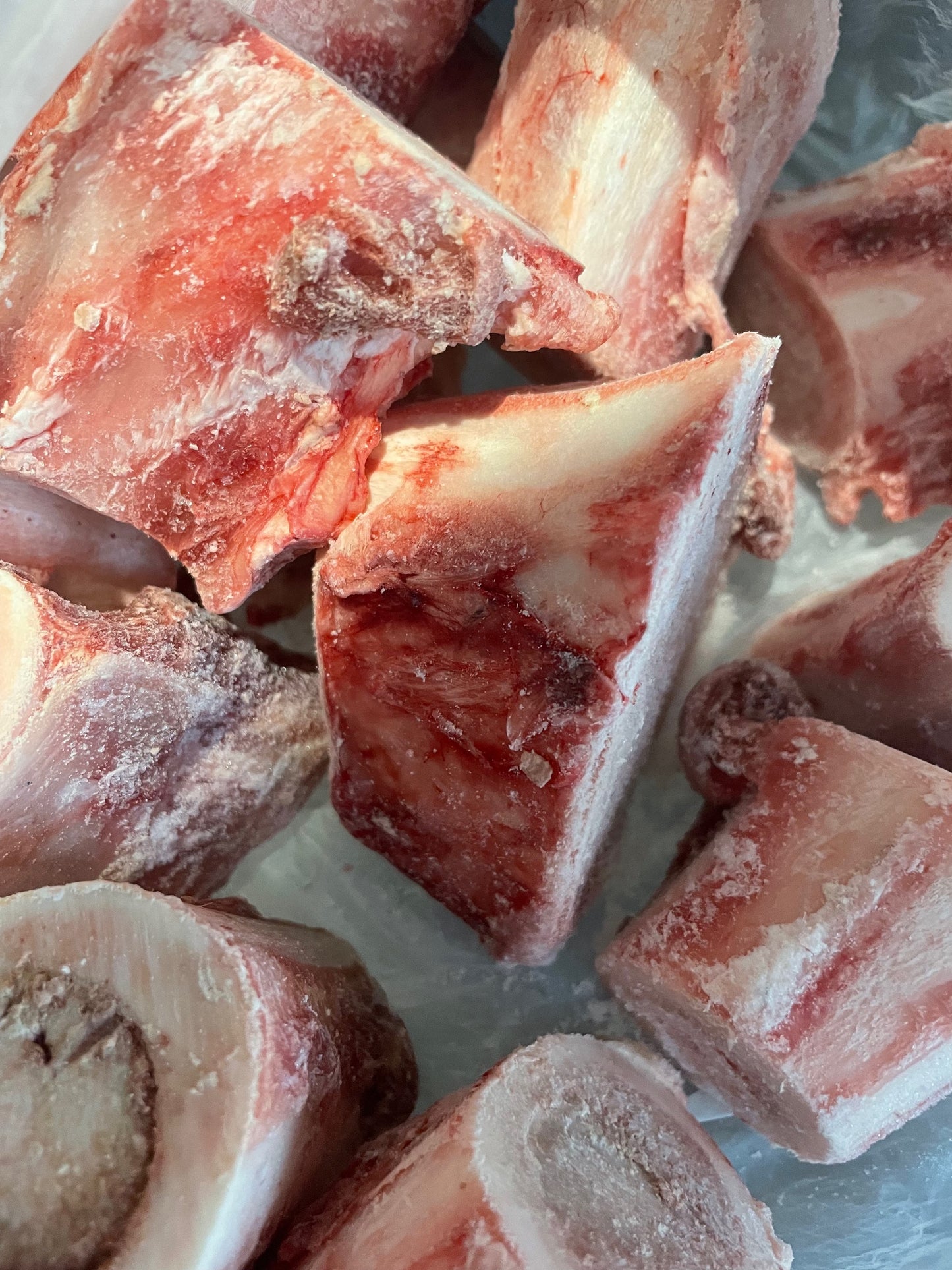 Marrow Bones - Raw Dog Food - 2kg - Local Delivery / In Store – available from Woofingtons