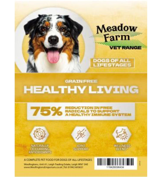 Meadow Farm Vet Range - Healthy Living – available from Woofingtons