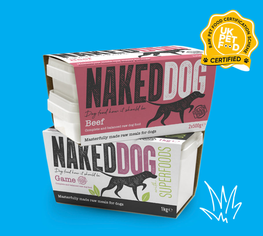 Naked Dog Raw Food – available from Woofingtons