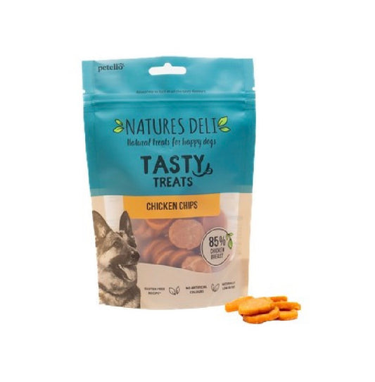 Natures Deli - Chicken Chips 500g – available from Woofingtons