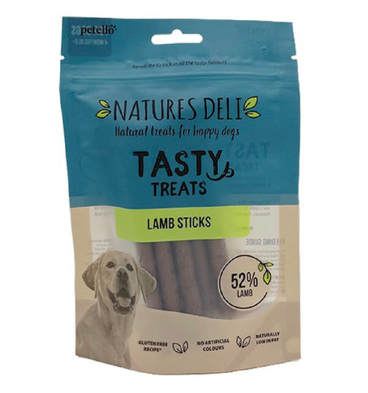 Natures Deli - Lamb Sticks 100g – available from Woofingtons