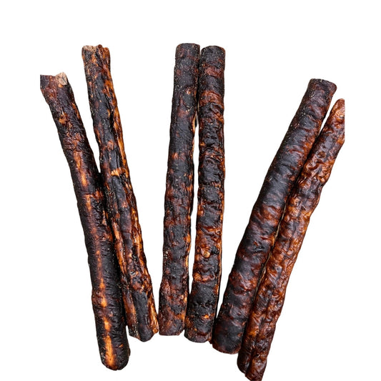 Pippers Pantry Ostrich Salami – available from Woofingtons